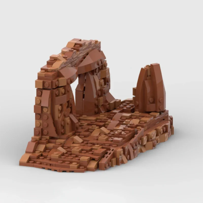 Estrela filmes modelo moc tijolos de construção deserto rock e solo pilha tecnologia modular presentes feriado montar crianças brinquedos terno