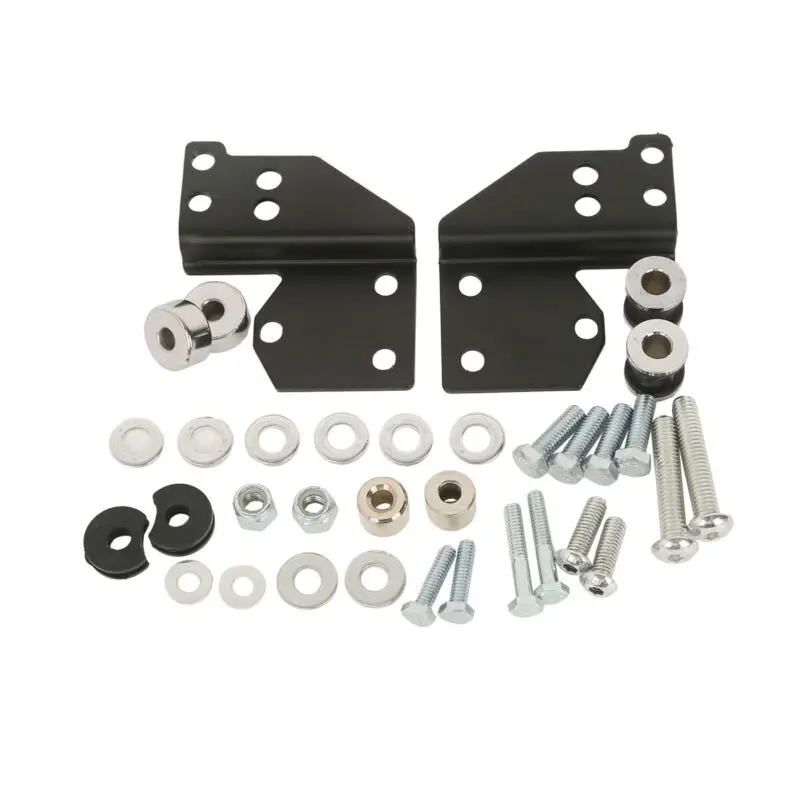 

Motorcycle Detachables Front Docking Hardware Kit For Harley Touring Models Road King Street Electra Glide 1997-2008