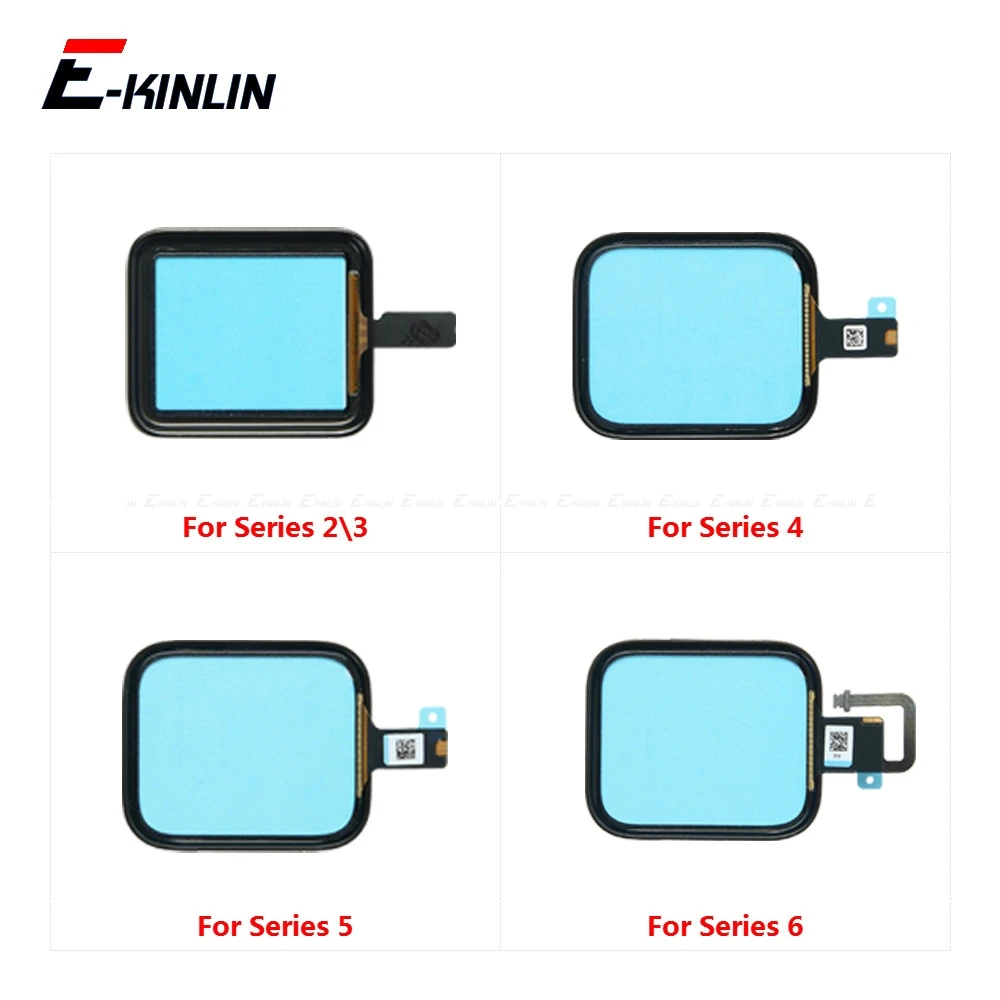 LCD Touch Digitizer Glass Lens Flex For Apple Watch Series 1 2 3 4 5 SE 6 38mm 42mm 40mm 44mm Screen Panel Replacement Parts