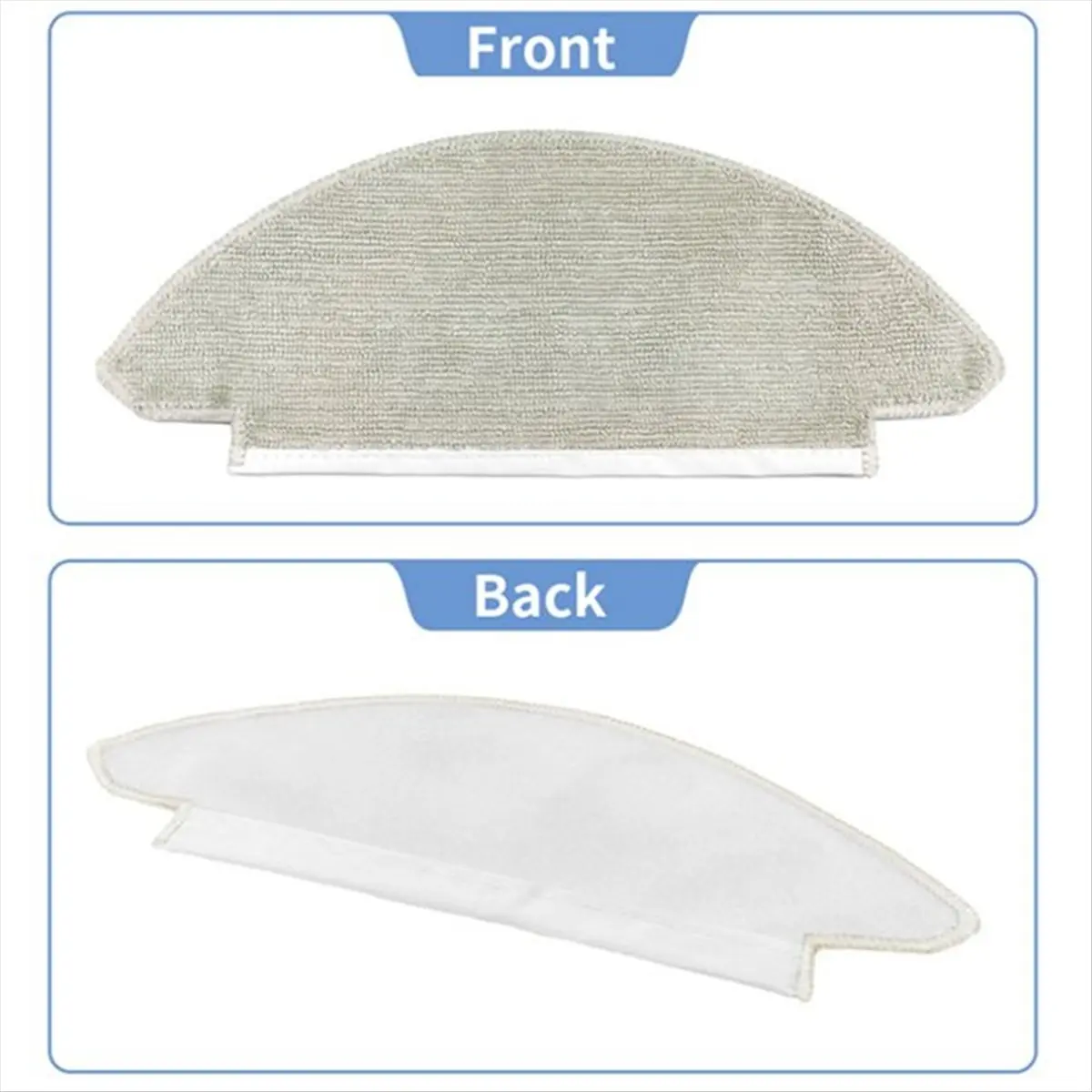 

34 Pcs for Alpha 2 Pro V-RVCLMD40B Vacuum Cleaner Accessories Main Side Brush Mop Filter Dust Bags [mriae]