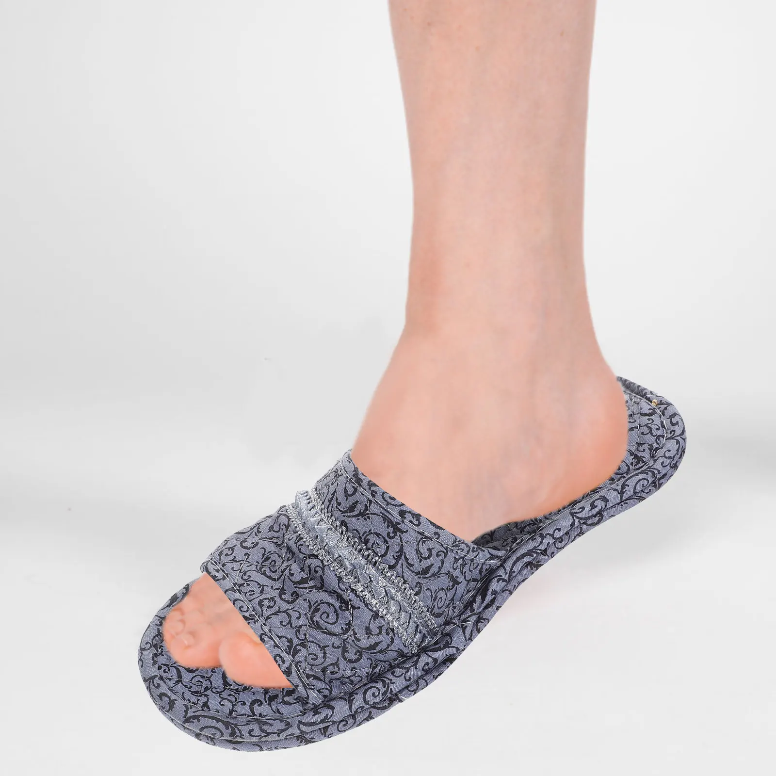 

Soft Bottom Men 44 Code Foldable Slippers For Guests House Shoes Comfort Silent Washable Home