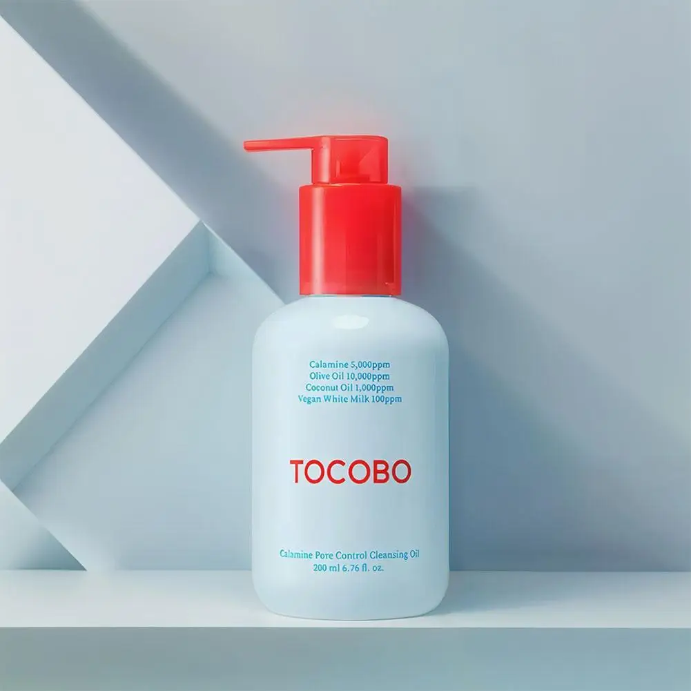 토코보 칼라민 모공 컨트롤 클렌징 오일 모공 깊숙이 클렌징하고 부드럽게 눈 및 입술 메이크업 제거 큰 모공 개선 스킨케어