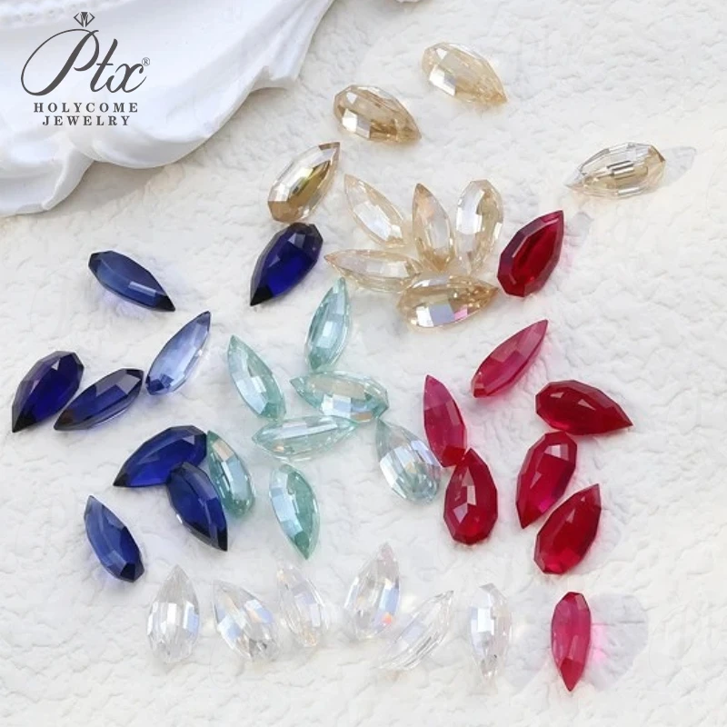 

Муассанит Рубин Сапфир Дыня в форме семян Ювелирные материалы Цветные бусины Аксессуары «сделай сам» Не выцветает Новый продукт ​ Заводской магазин