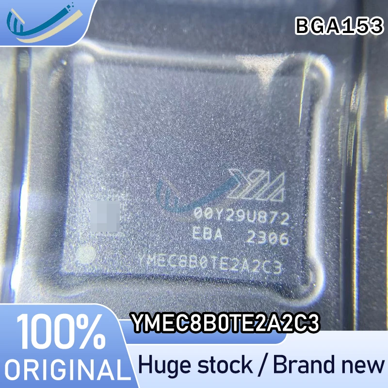 1 szt./partia YMEC8B0TE2A2C3 Układ pamięci 32G EMMC5.1 wersja BGA153 pakiet Układ pamięci wewnętrznej do dysków twardych