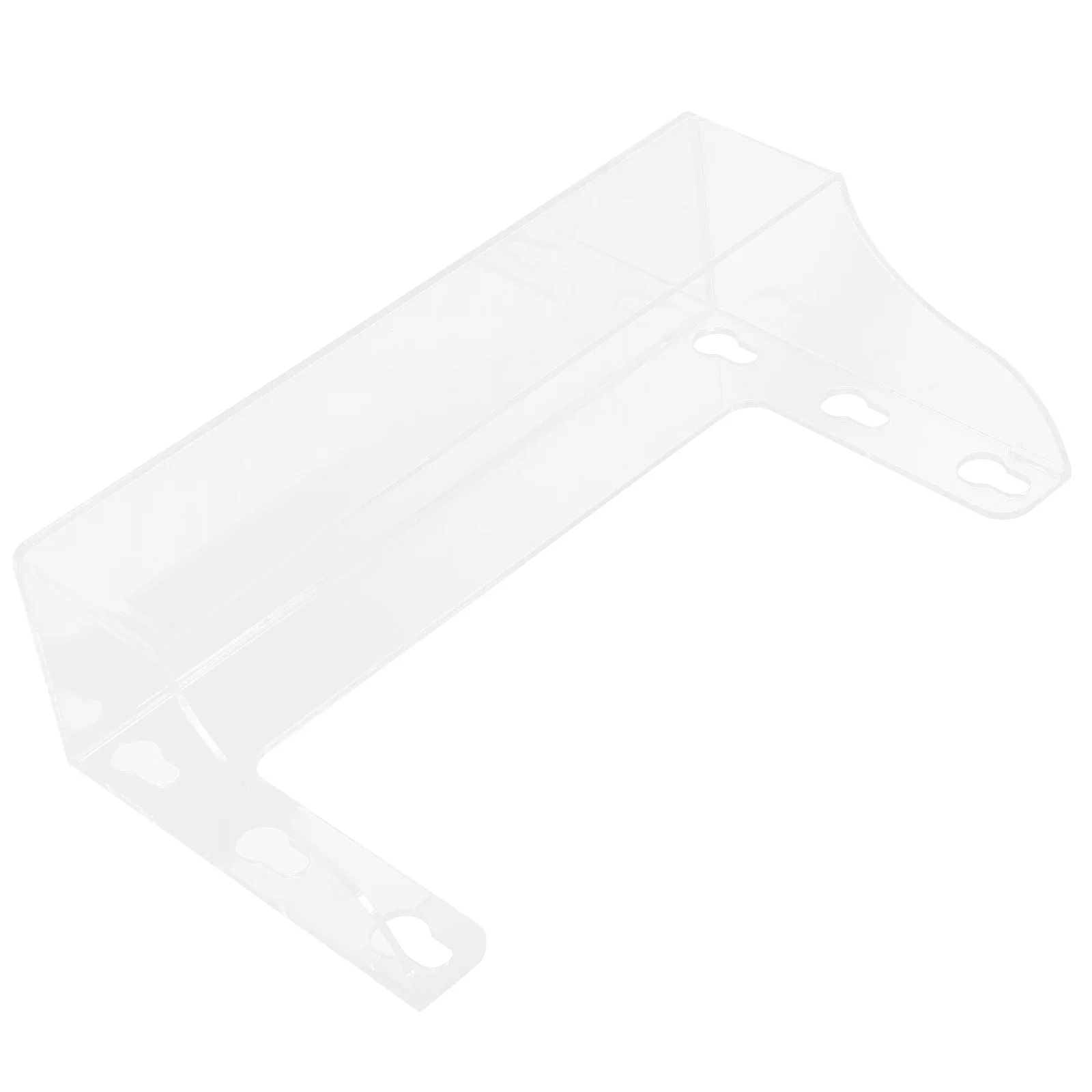 1Pcs Refrigerator Beverage Shelf Suction Storage Rack Transparent Acrylic Display Frame Fridge Organizer Refrigerator Rack