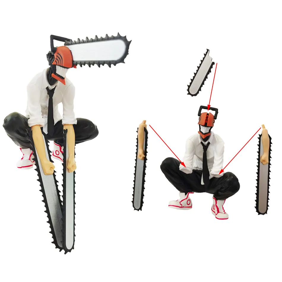 حار بالمنشار رجل دينجي أنيمي الشكل دينجي/الطاقة عمل الشكل 1560 بالمنشار رجل دينجي تمثال الكبار تحصيل نموذج دمية لعبة #5