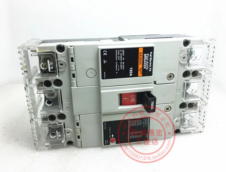 Original Fujifilm Molded Case Circuit Breaker Air Switch SC203C 3P 150A Genuine Spot Sale At A Special Price