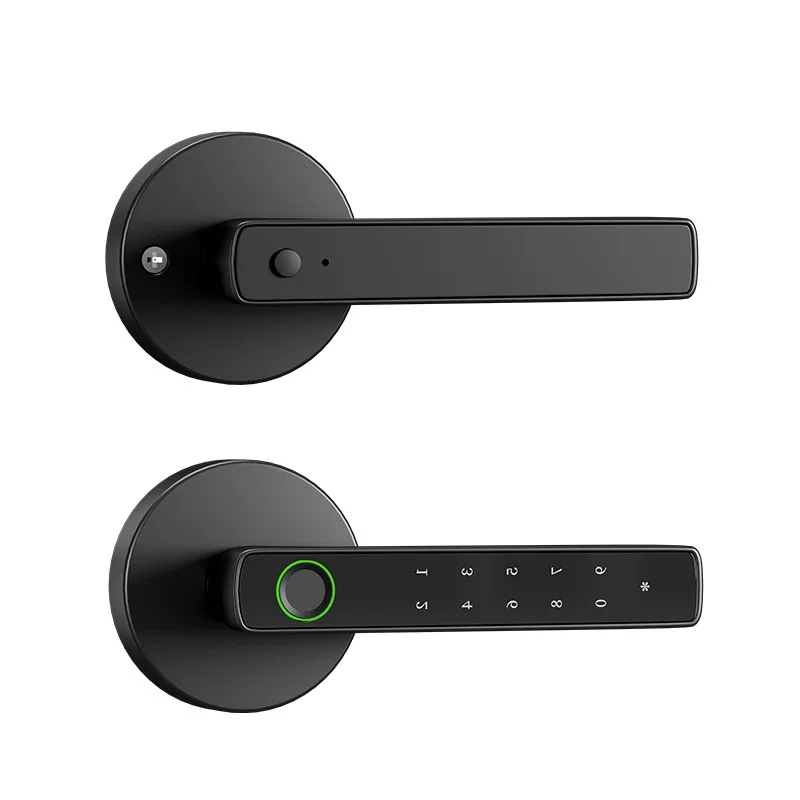 

Indoor wooden door smart fingerprint lock office spherical password door lock home bedroom room electronic