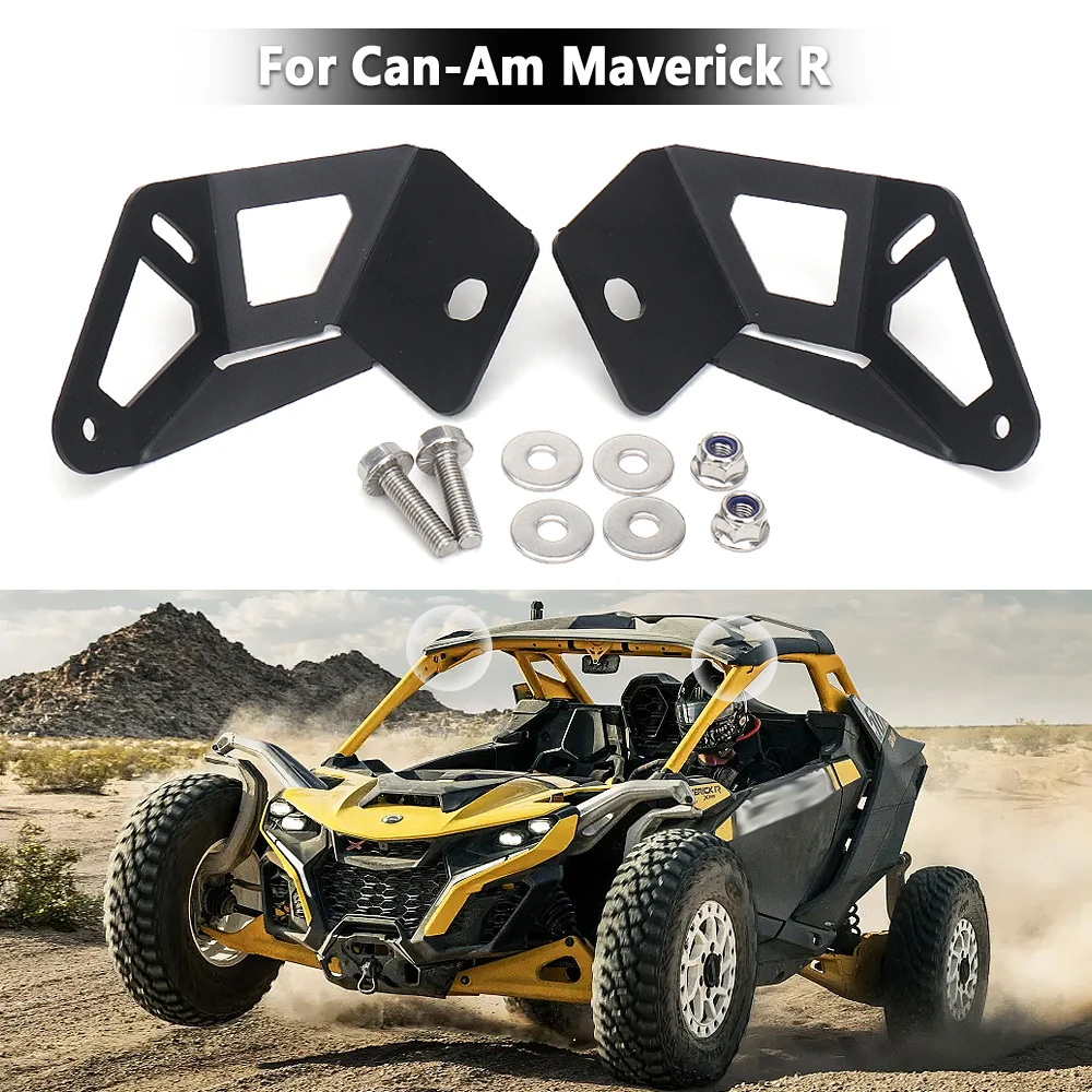 LED Light Mounting Bracket Kit For UTV Truck Accessories Low & High Position For CAN-AM MAVERICK R For Can-Am Maverick R 2024