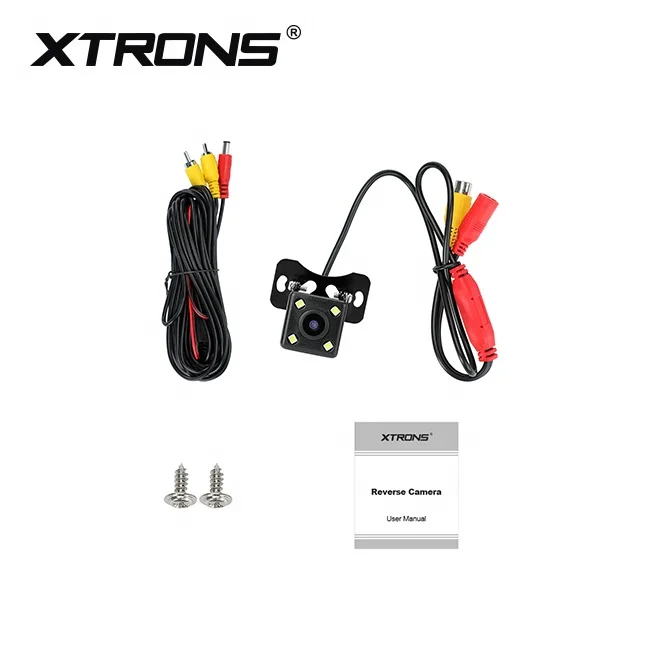 XTRONS CAM1080 170 درجة Cmos مقاوم للماء 1080P AHD سيارة عكس كاميرا لموقف السيارات Dvr
