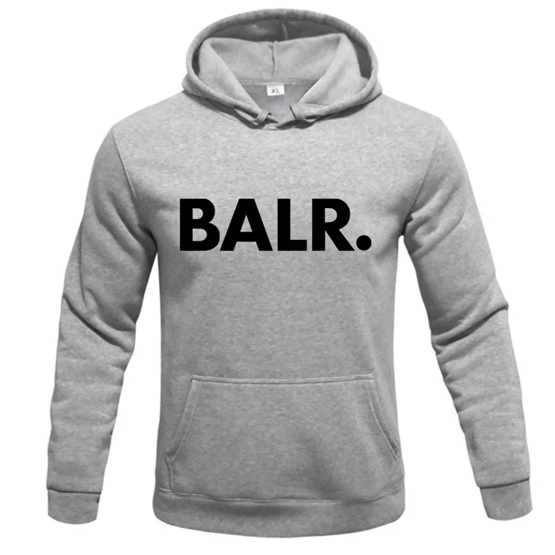 2024 New Fashion Hoody Trend Funny Brand BALR Printed Men\'s Hoodies Sweatshirts Hip Hop Streetwear Plus Fleece Pullover Tops