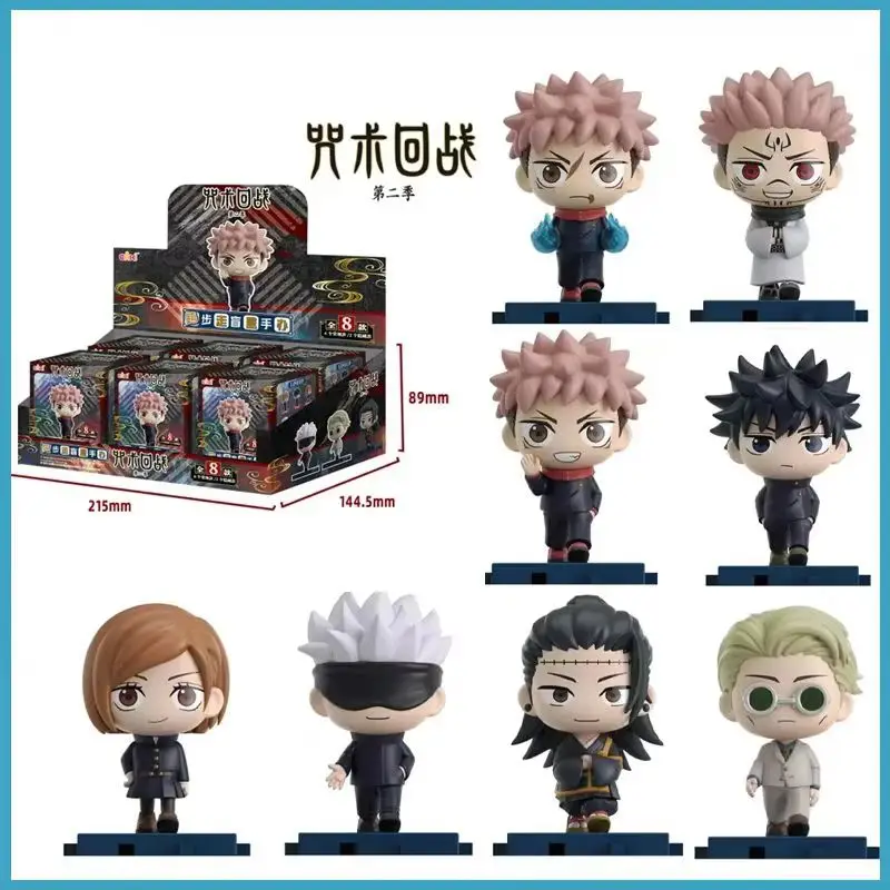 In Stock  New Genuine Eaki Jujutsu Kaisen Season 2 Stepping Forward Series Blind Box Itadori Yuji Fushiguro Toji Gojo Satoru