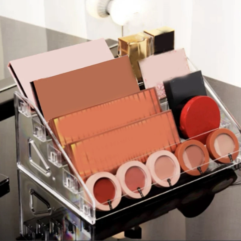 Nail Polish Organizer,Sunglass Organizer Display Rack, Eyeglasses Storage Essential Oils Holder Makeup Organizer Easy To Use B