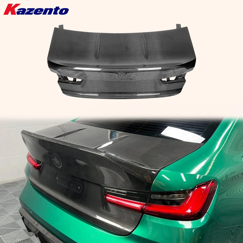 

Rear Ductail Trunk Boot Lid Carbon CS Style For BMW M3 G80 2020-24 4D Sedan