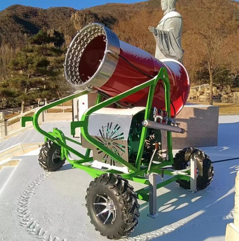 Industrial Outdoor Snow Making Machine Fully Automatic Snow Gun Cannon Equipment for Ski Resorts Landscape