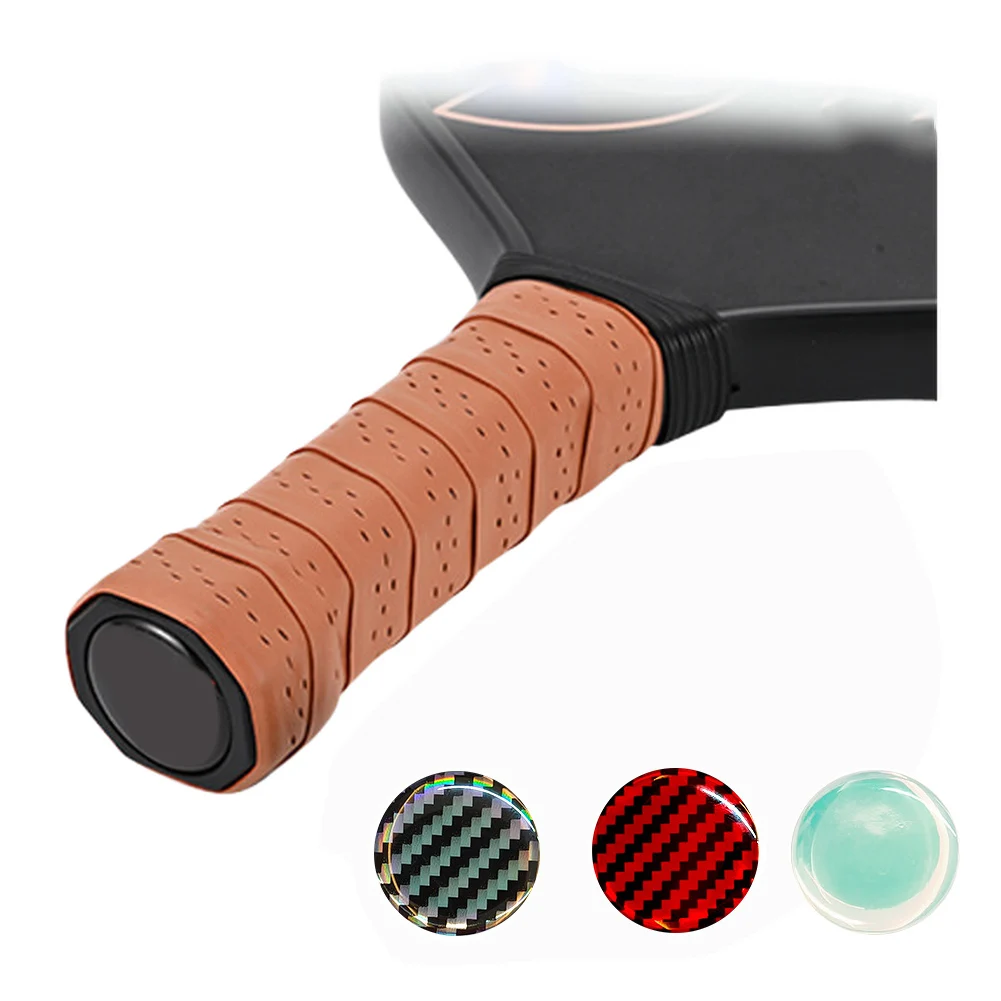 

5 шт., крышка для весла Pickleball, 30 мм, нижняя крышка с ручкой из ПВХ, 3D креативная наклейка для аксессуаров для весла Pickleball