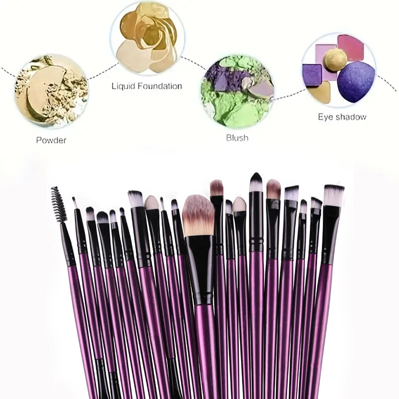 Összeállítás brushes állítsa professzionális szuper Lágy számára Kendőzés Alapítvány Elvörösödik eyeshadow contouring ecsettel Szépség Keveredés Összeállítás Munkaeszköz