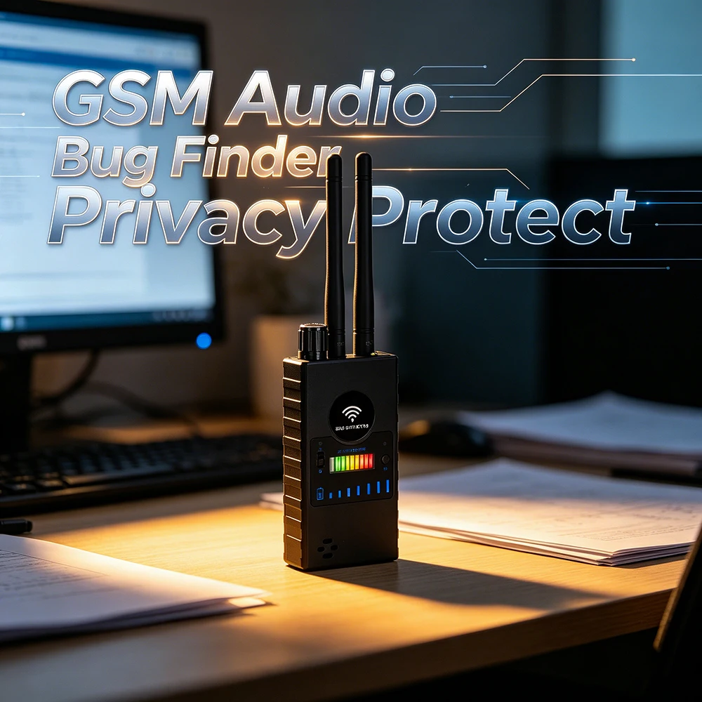 

G528 Pro Anti Spy Detector, RF Signal Finder & Hidden Camera Scanner for GSM WiFi Bugs