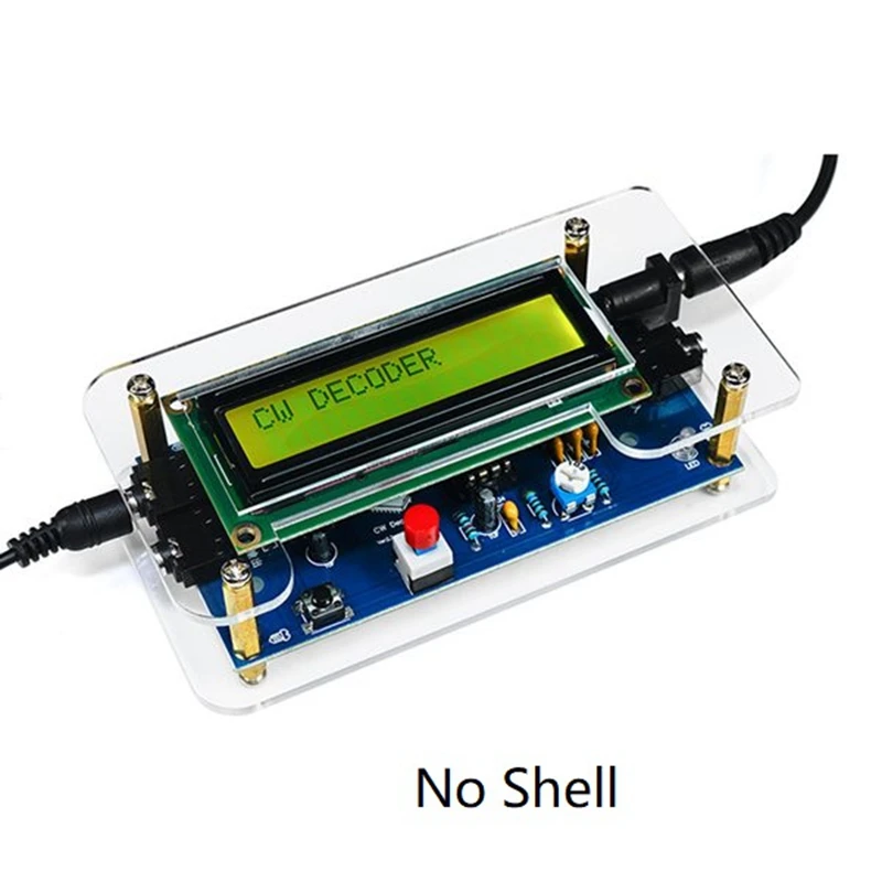 DIY CW Trainer Decoder Kit CW Decoder Morse Code Reader LCD Display