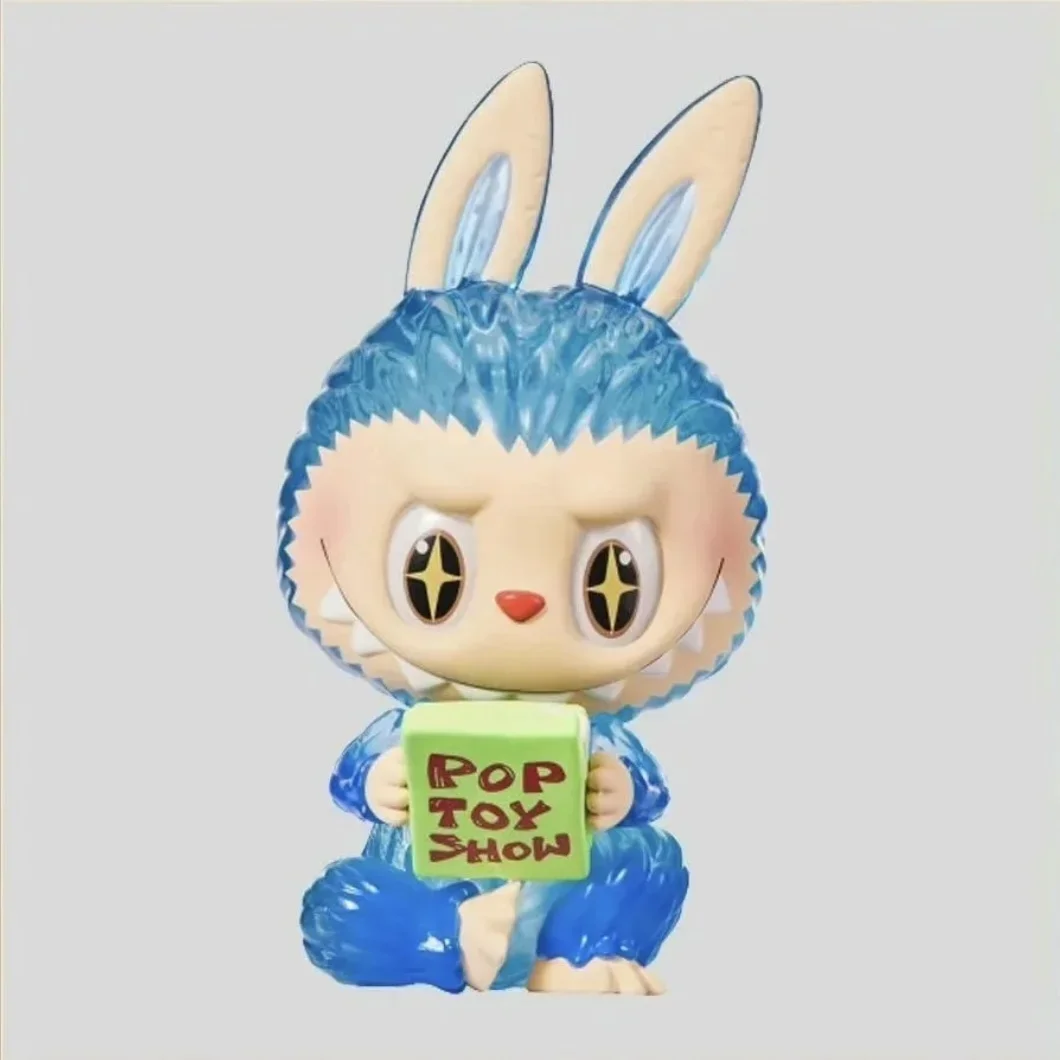 

Genuine Pop Mart The Monsters Labubu Bubble Bath Zimomo Sweet Burger Series Kawaii Action Figure Cartoon Decor Collectible Toys