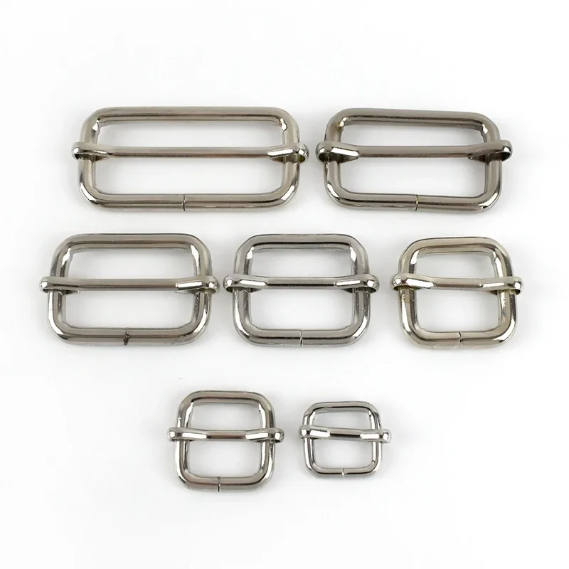 30 Stück 13–50 mm Metall-Gürtelschnalle, Taschenverstellung, Dornschließe, Handtaschengurt, Dekorverschlüsse, DIY-Kleidung, Taschen, Hardware-Zubehör