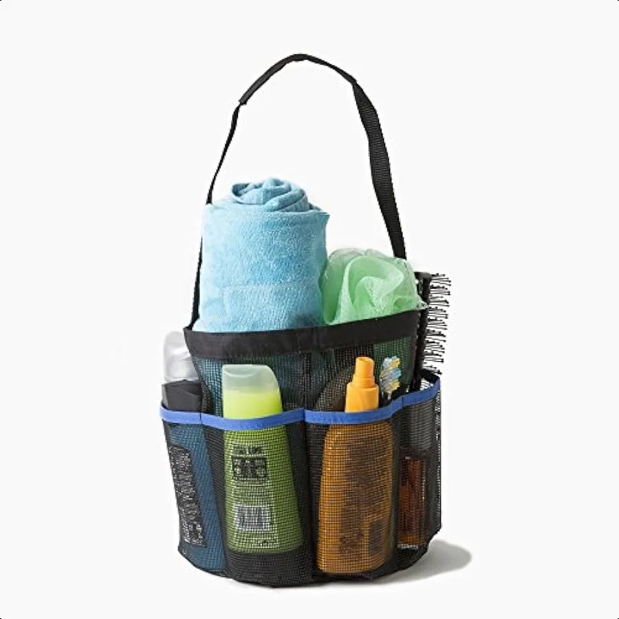 

Сумка для душа премиум-качества, прочная быстросохнущая сумка для душа для общежития колледжа, спортзала или путешествий