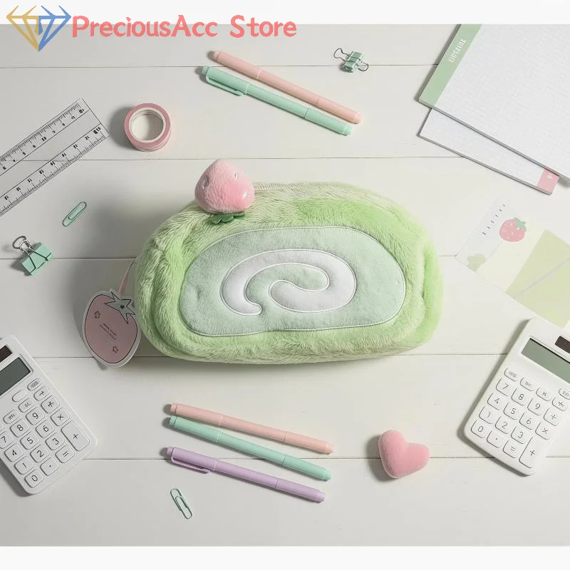 Stationery - Плюшевый пенал с большой вместимостью для