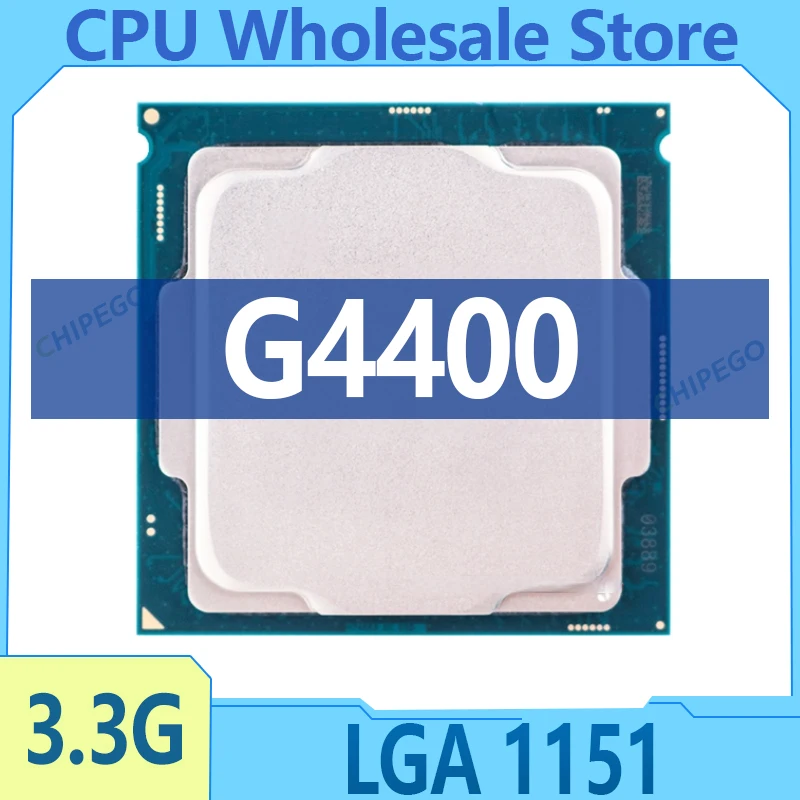 Pentium G4400 3.3 GHz Dual-Core Dual-Thread 54W CPU LGA 1151