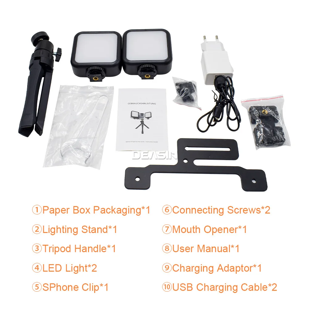 Dental Oral Filling Lamp Intraoral Photography LED Light for Dentist Colorimetry Photo Video for Dentistry