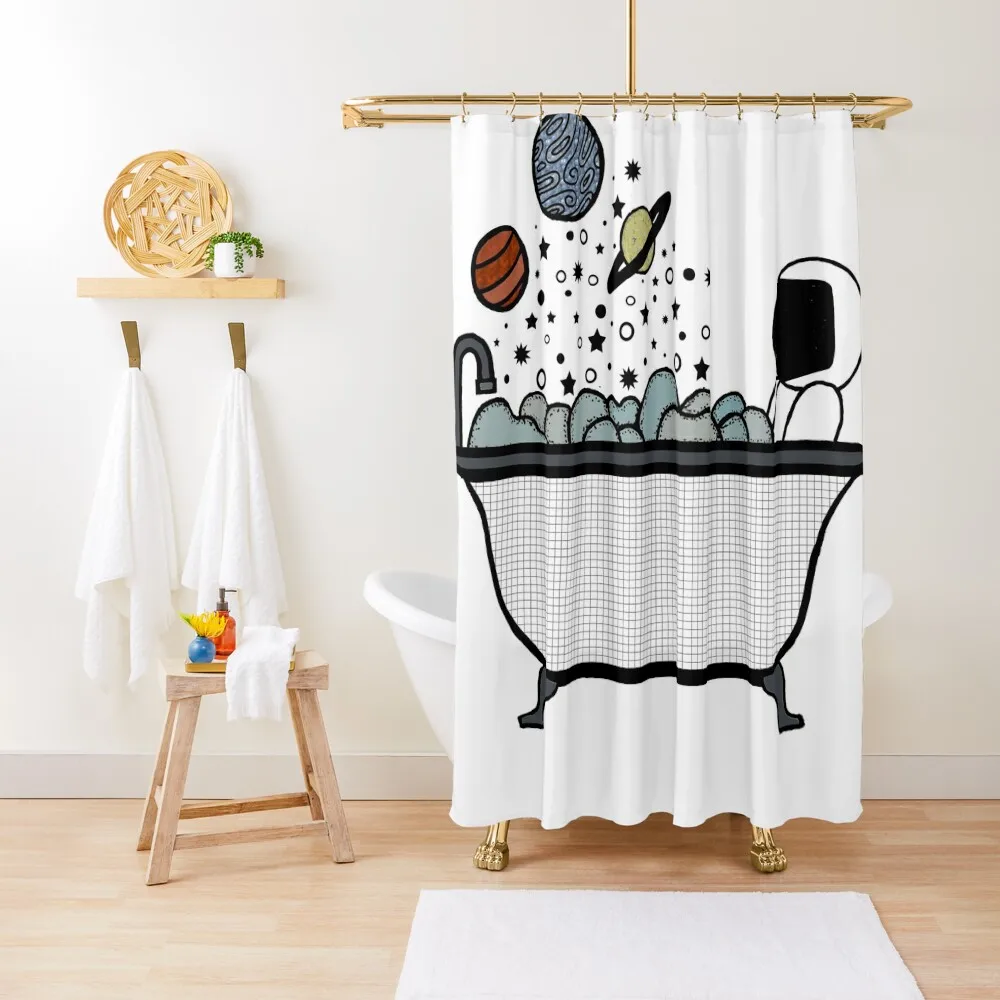 

Astro Bath Shower Curtain Waterproof Shower And Anti-Mold Bathroom And Shower Products Waterproof Curtain