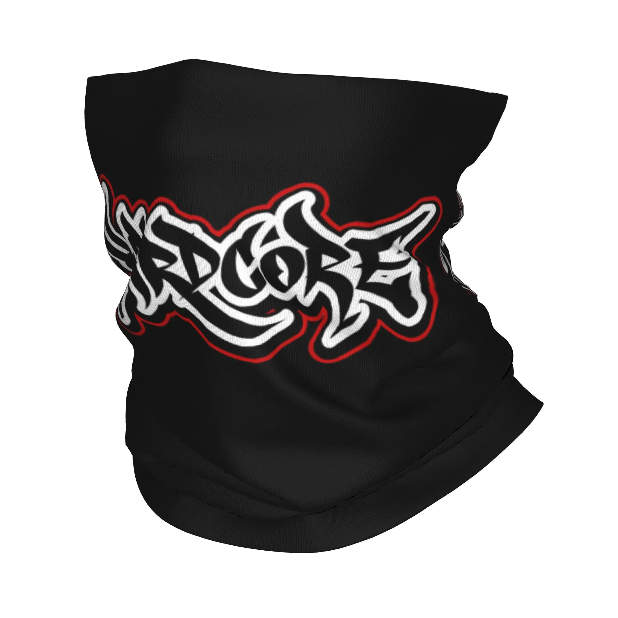 

Custom H-Hardcores Punk Winter Headband Neck Warmer Women Hiking Hunting Tube Scarf Classic Logo Rock Music Face Bandana Gaiter