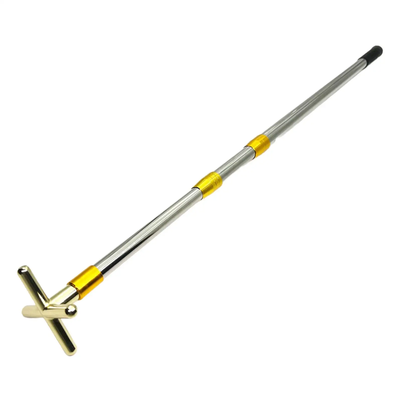 Billiard Bridge Retractable Pool Stick with Removable Bridge Head Stainless Steel Screw on for Club Indoor Party Pool Table
