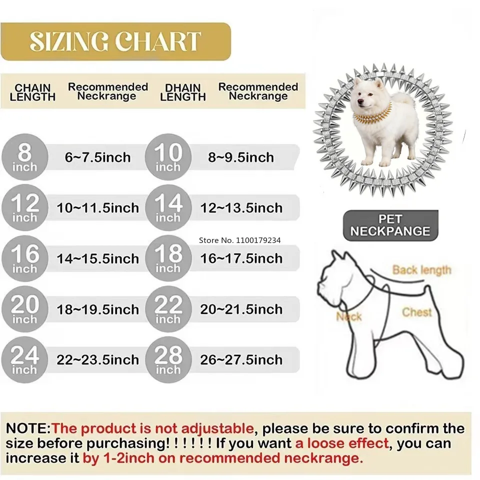 32mm Shiny Rivet Cuban Link Chain Dog Collar Chain German Shepherd Big Dogs Chain Match Pet Owner and Pet Family Jewelry
