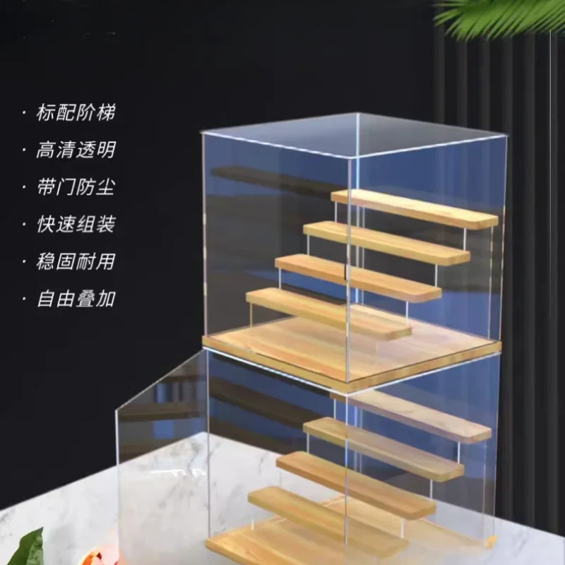 

Storage display stand, ladder dust cover, figure display box