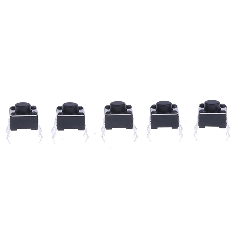 20pcs Mini Micro Momentary Tactile Push Button Switch 6*6*5mm 4 pin ON/OFF