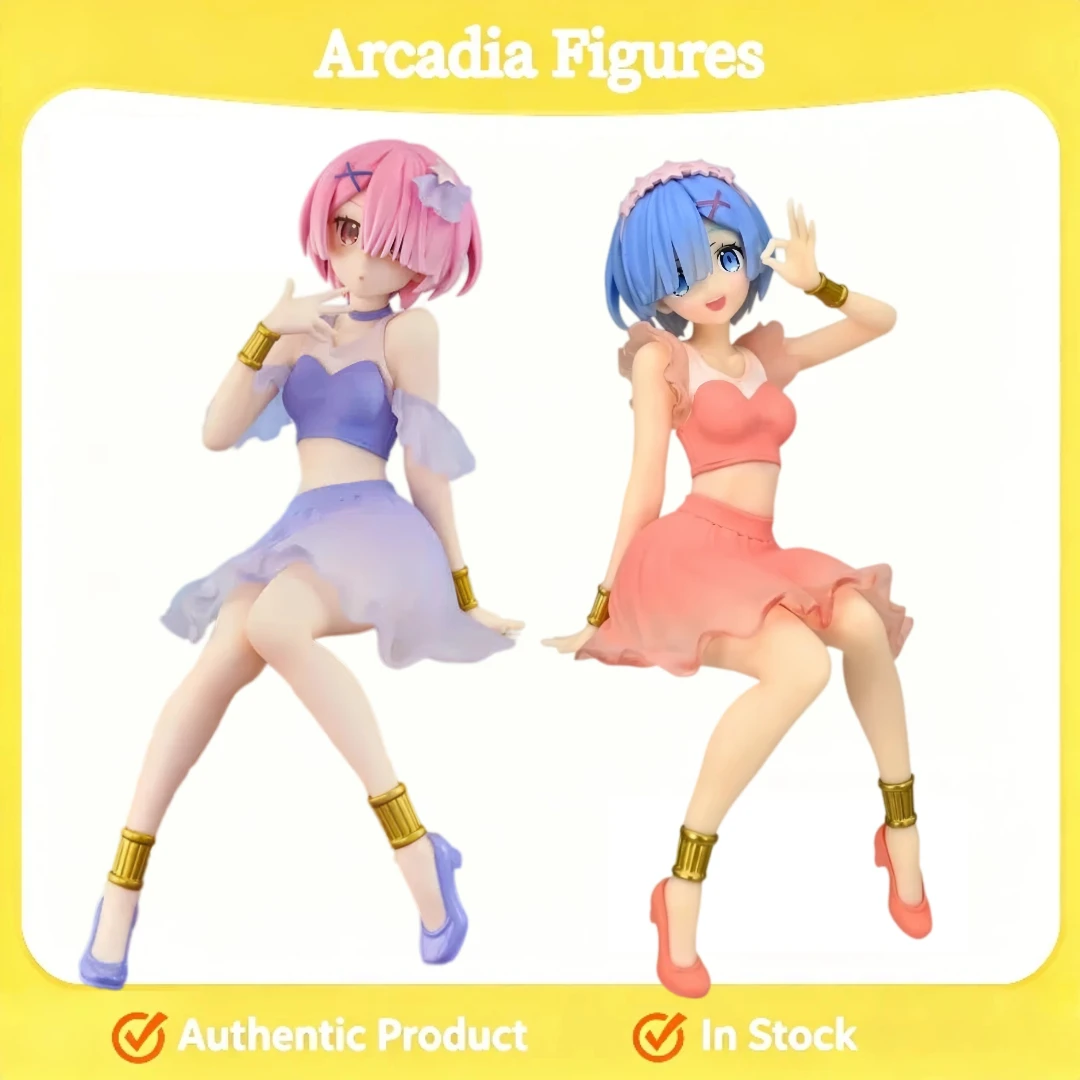 В наличии: Фигурки-игрушки FuRyu Re:Zero Starting Life in Another World Рам и Рем из аниме «Флеш-вечеринка»