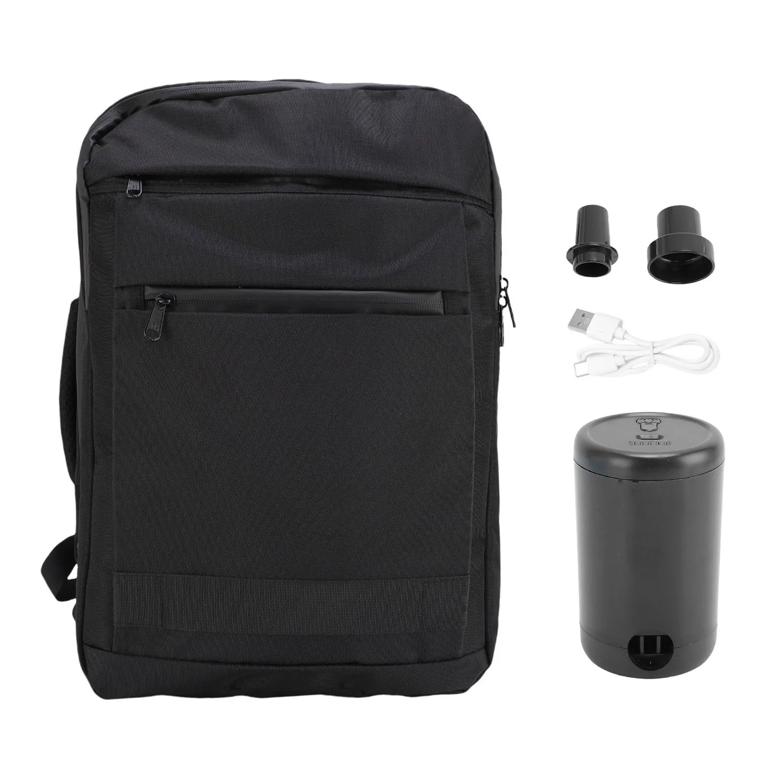 

Backpack with Pump Rain Proof Large Capacity Expandable Vacuum Compression Backpack for Work Expandable Vacuum Backpack