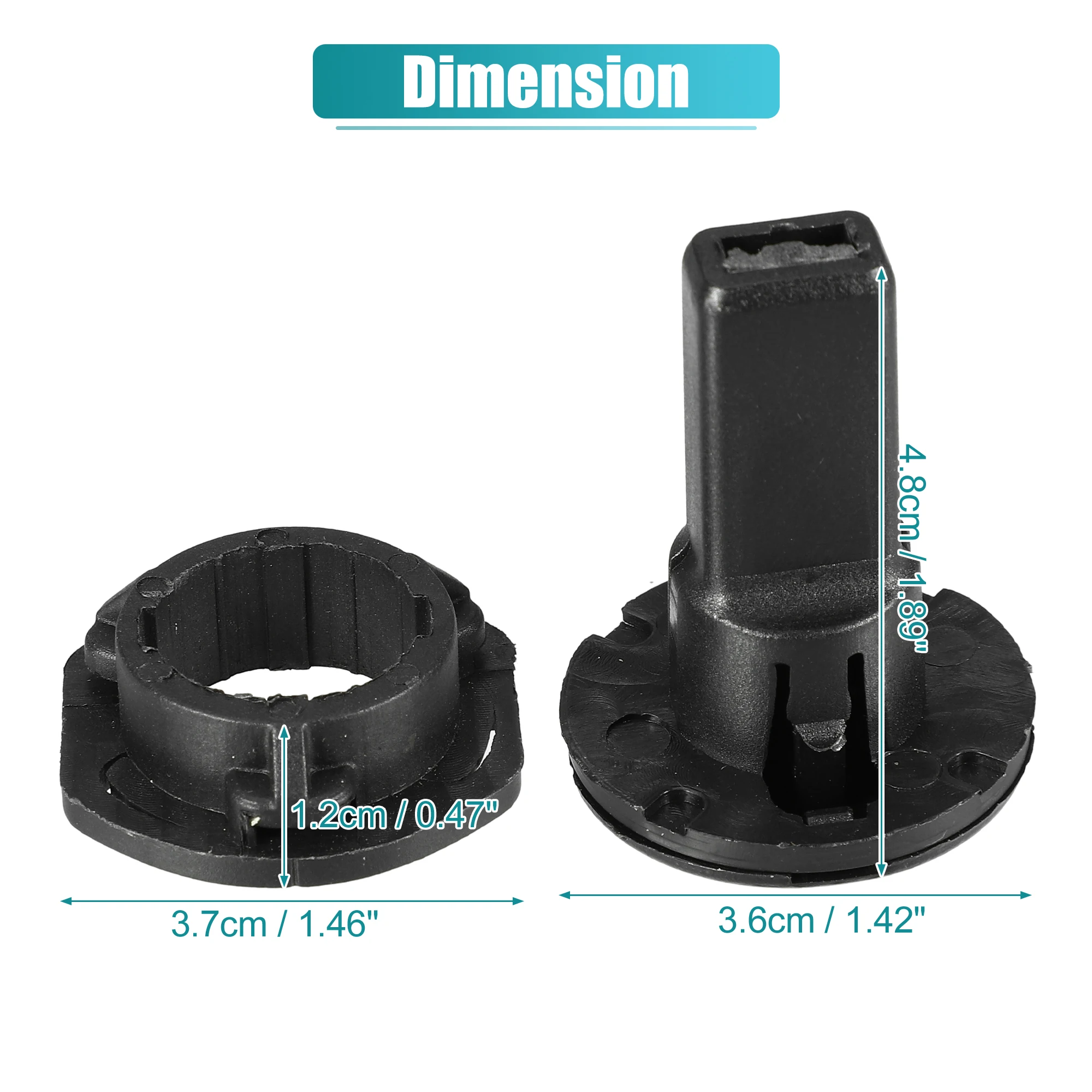 

UXCELL 2 Set Upper Radiator Mount Bushing Bracket with Support Sleeve for BMW 228i 2014-2016