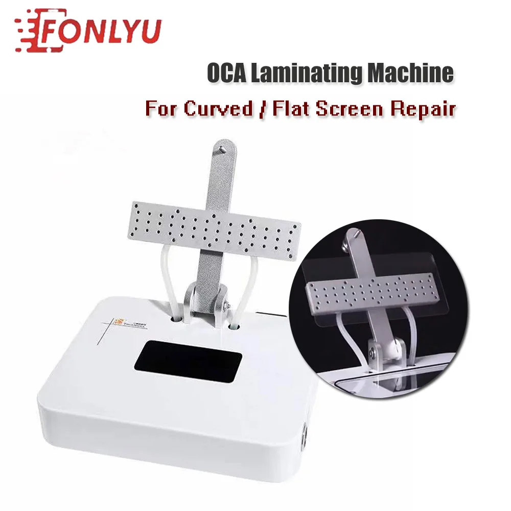 M-triangle OCA Laminating Machine for iPhone Samsung Curved/Flat Glass OCA Laminate Phone LCD Screen  Repair Refurbish Tools