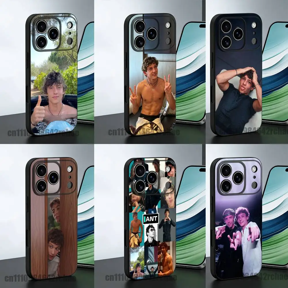 

For A-Andrea Kimi Antonelli Phone Case iPhone 13,16,12,14,15,11,17,Pro,Max,Plus,E,Air,Mini Silicone Cover