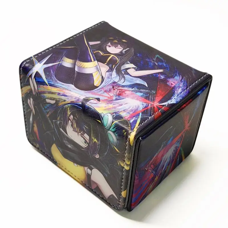 Yu Gi Oh Cards Box Ip Masquerena Anime Game Characters Opcg Tcg Ptcg Storage Box Pu Collection Card Box Toys Gifts