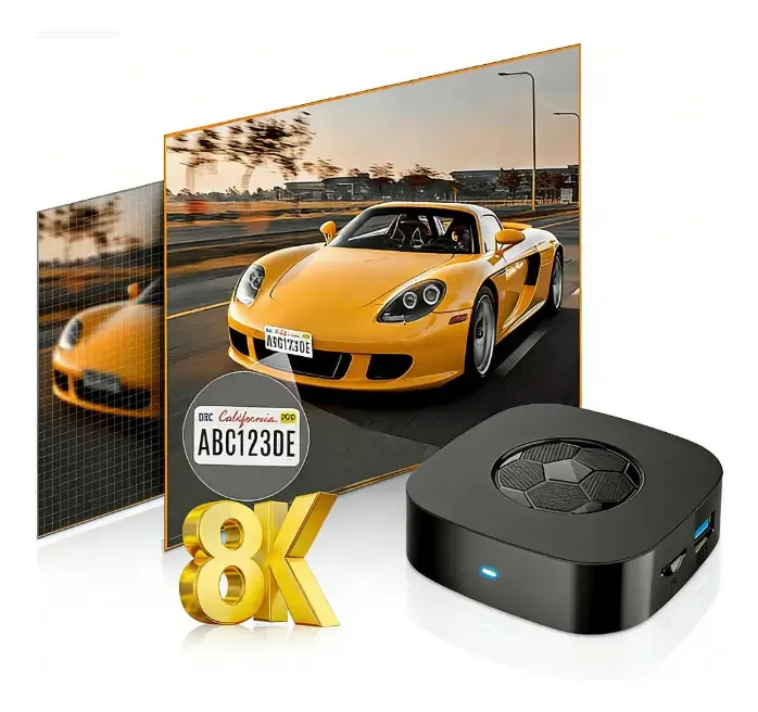 HONYUCK T1 Ultra Android 16 TV Box 8GB+128GB WiFi6 BT5.4 Voice Remote HD 4K Media Player High Speed Network Smart Set Top Box