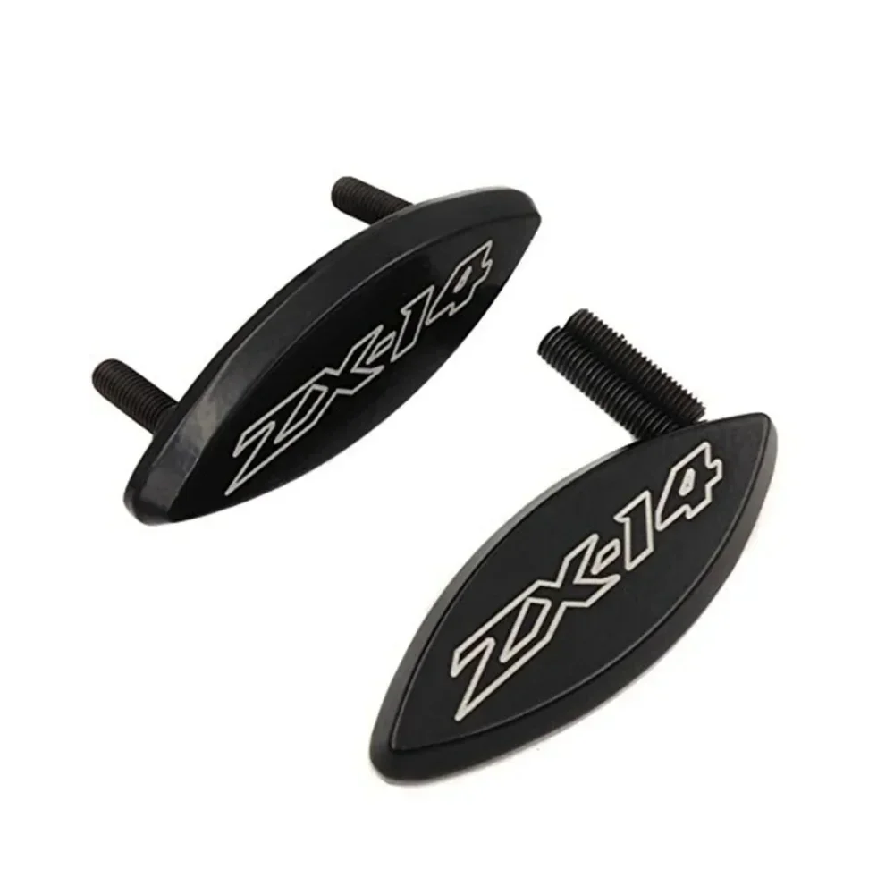 Mirror Block Off Base Plates for Kawasaki NINJA ZX-14/ ZX-14R / ZX1400 2006-2014 Motorcycle Accessories