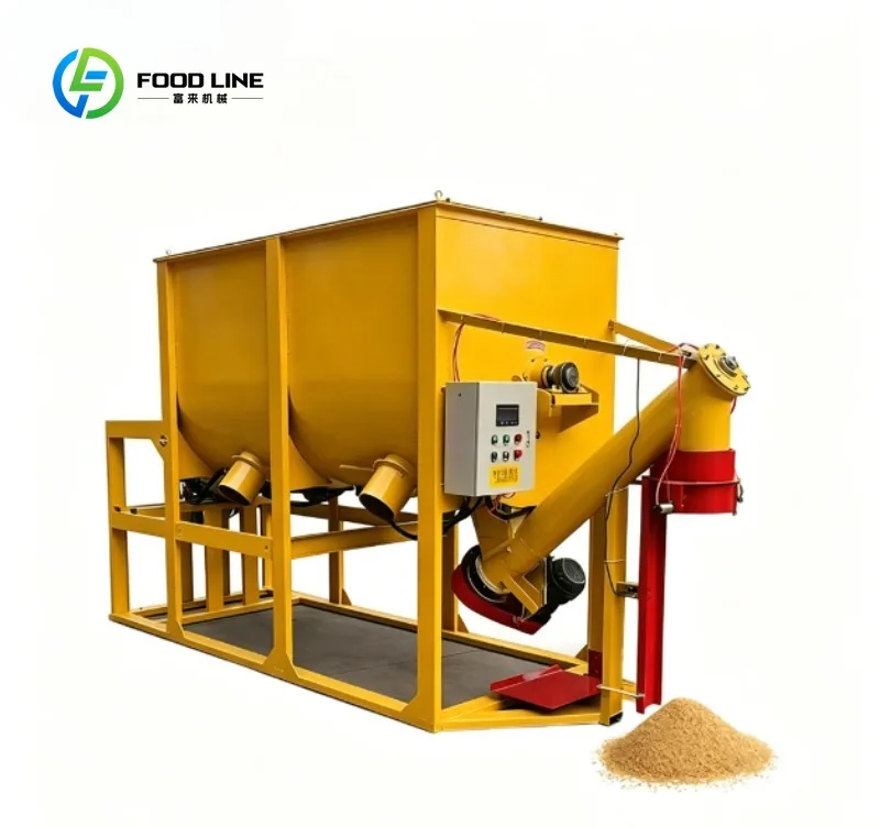 Electric Feed Mixer,  Perfect for Large Farms, Quickly Mixes Various Animal Feeds for Efficient Animal Nutrition
