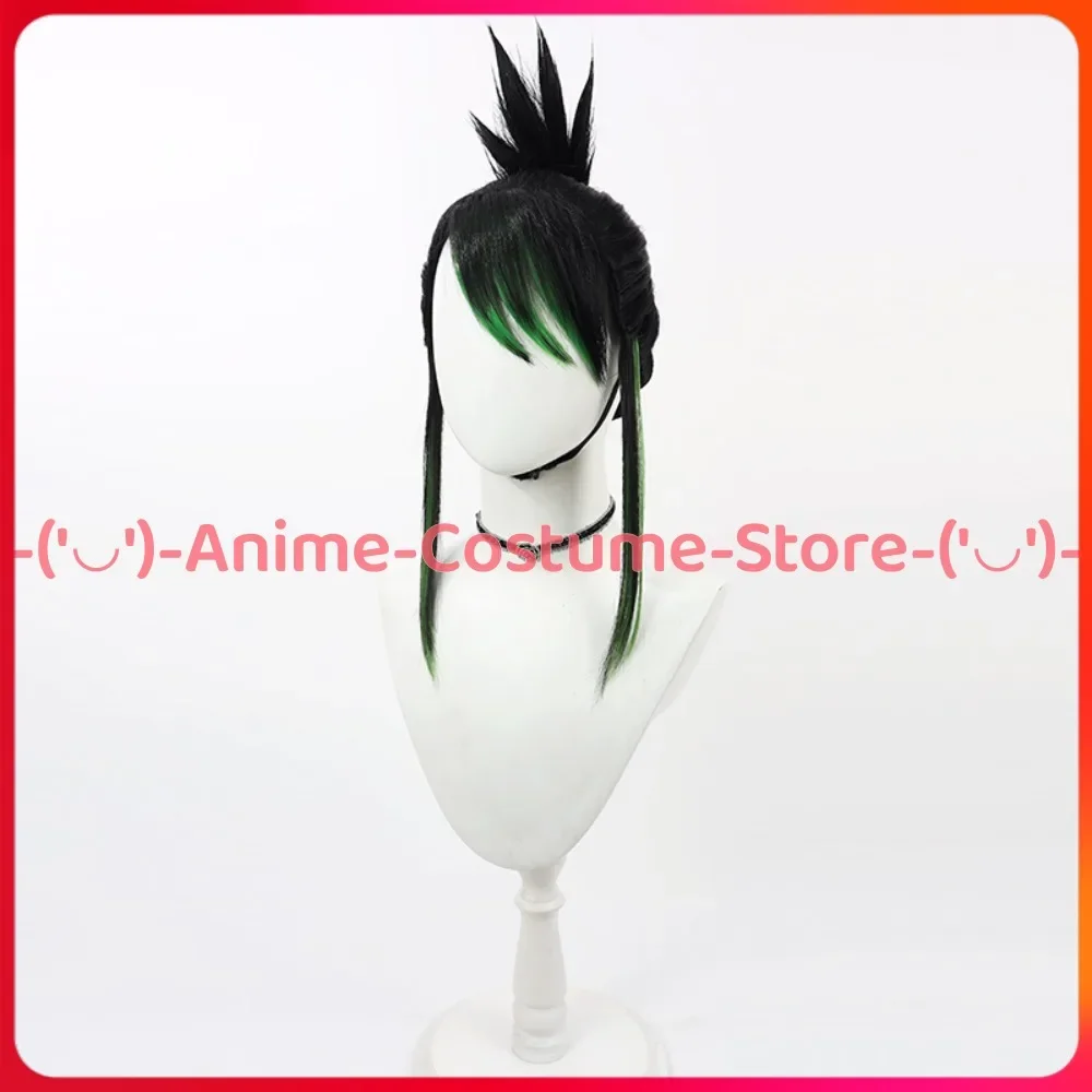 NIJISANJI VTuber Hanahata Kaika شعر مستعار تأثيري أنيمي شخصية هالوين كرنفال زي حفلة الباروكات مقاومة للحرارة الشعر الاصطناعية