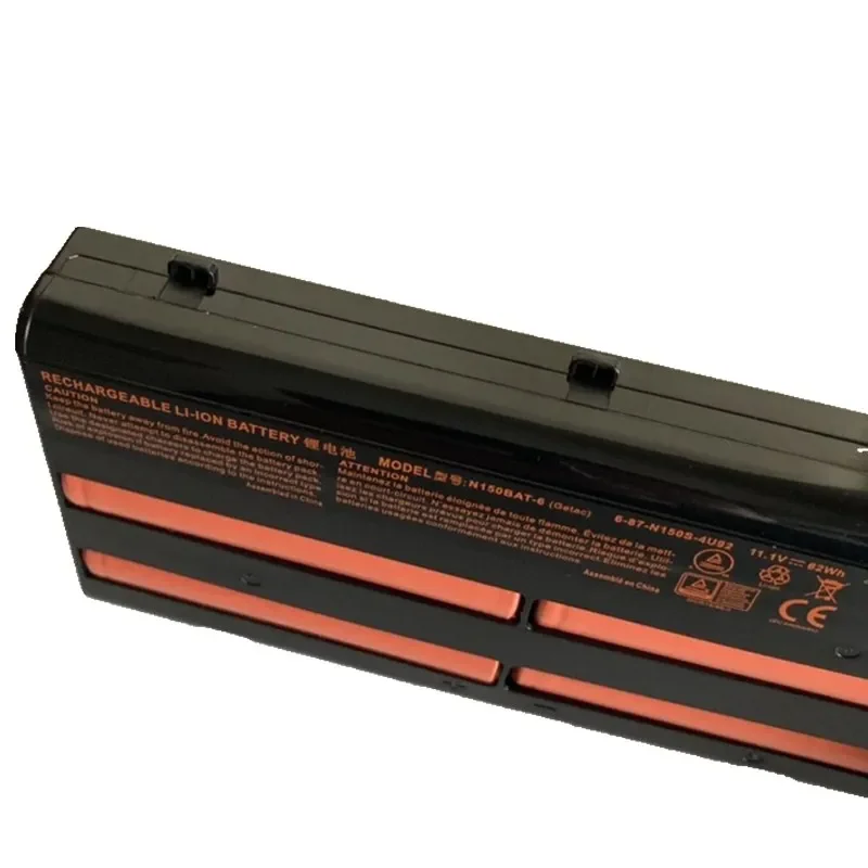 New N150BAT-6 Laptop Battery for Clevo N170SD N150SD N155S 6-87-N150S-4292 N151SD N150BAT-6  11.1V 62Wh Notebook