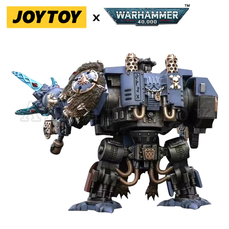 JOYTOY 1/18 Action Figure Mecha 40K Space Wolves Bjorn the Fell-Handed Anime Model Toy Gift