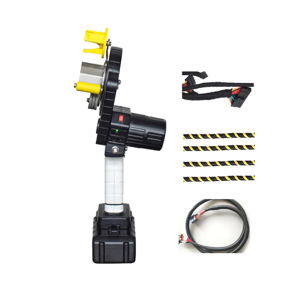 Hot Sale Automatic Portable Type Electric Branch Merge Interval Tape Wrapping Machine for Wire Harness Cable Tape Winding Mach