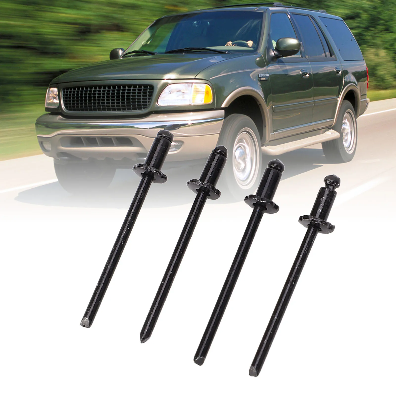 High Strength Aluminum Rosette Rivets Rustproof Long Lasting Replacement for AMC VIN Door