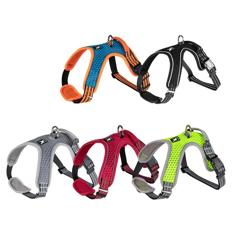 No Pull Reflective Adjustable Dog Harness with Handle